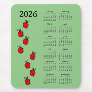 Nyckelpigor 2026 Kalender Musmatta