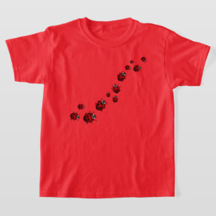 Nyckelpigor barn Konst T-shirts Nyckelpiga Nyckelp