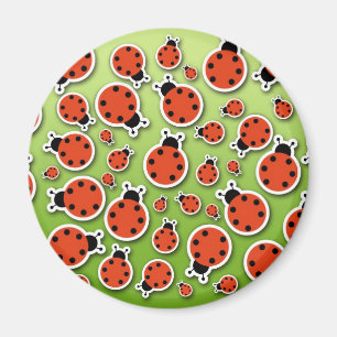 Nyckelpigor Galore Magnet