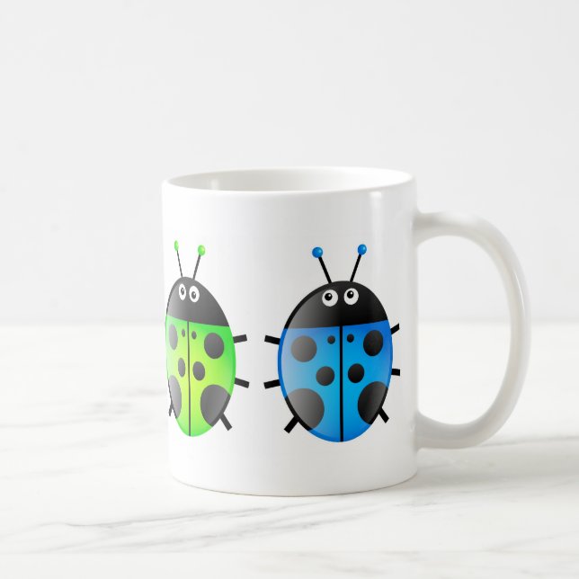 Nyckelpigor Kaffemugg (Höger)