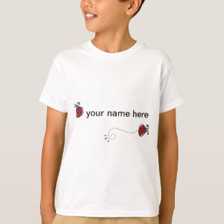 Nyckelpigor med monogrammärkning tee