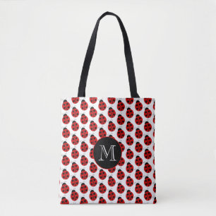 Nyckelpigor Monogram Shoppingbag Tygkasse