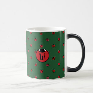 Nyckelpigor prickar mugg