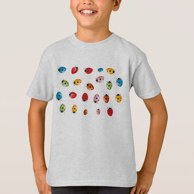 Nyckelpigor T-shirt (Framsida)