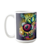 Nyckelpigoroller Disco-mugg