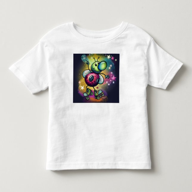 Nyckelpigorulldisco T-shirt (Framsida)