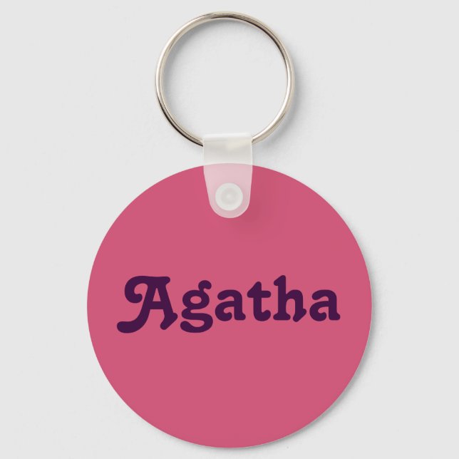 Nyckelring Agatha (Framsida)