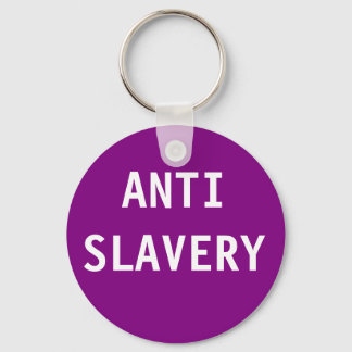 Nyckelring Anti Slavery Lila
