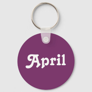 Nyckelring April