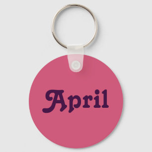 Nyckelring April