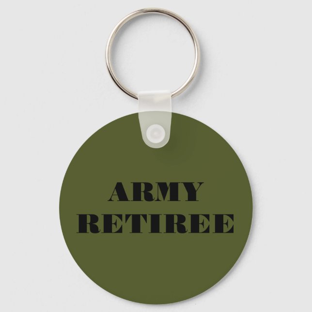 Nyckelring Army Retiree (Framsida)