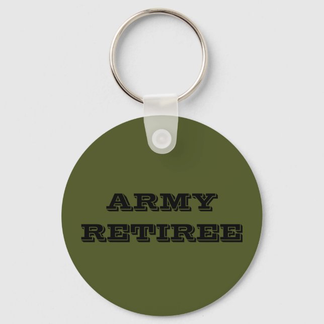Nyckelring Army Retiree (Framsida)