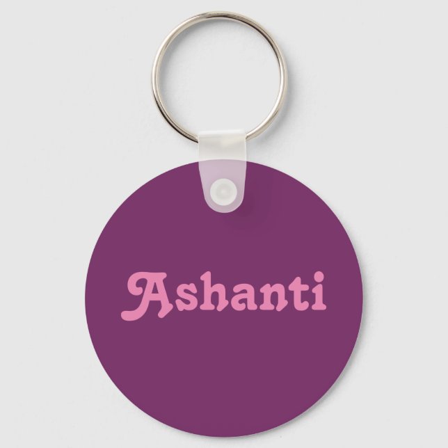 Nyckelring Ashanti (Framsida)