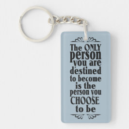 Nyckelring av anpassningsbar för motiverat val