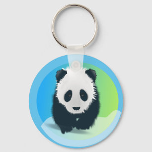 Nyckelring AV BÄRBAR I CUTE PANDA