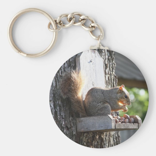 Nyckelring av ekorre (Framsidan)