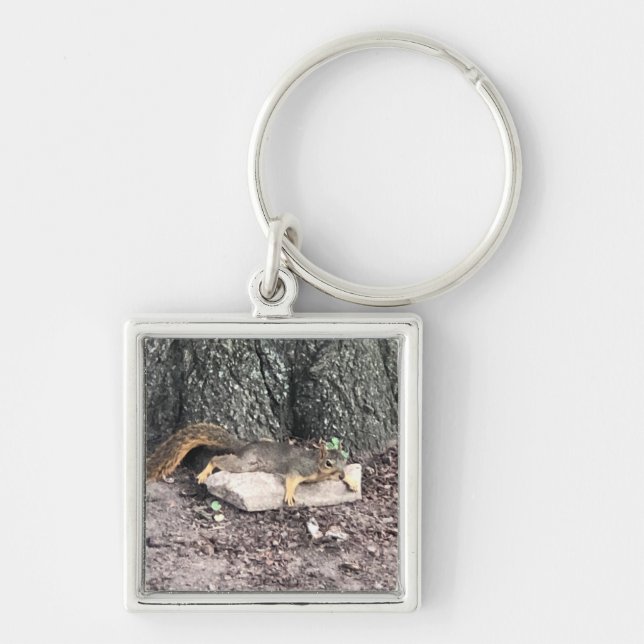 Nyckelring av ekorre (Framsidan)