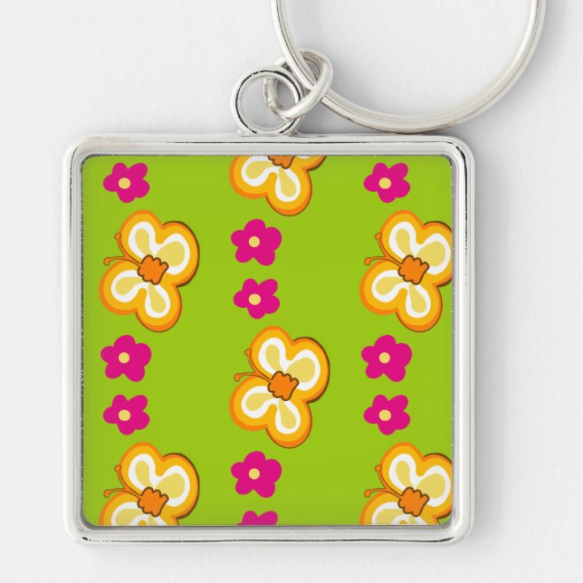 nyckelring av fjäril (Framsidan)