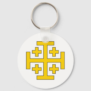 Nyckelring av Jerusalems symbol