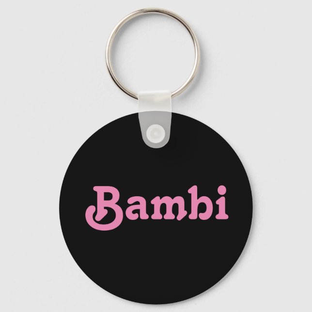 Nyckelring Bambi (Framsida)