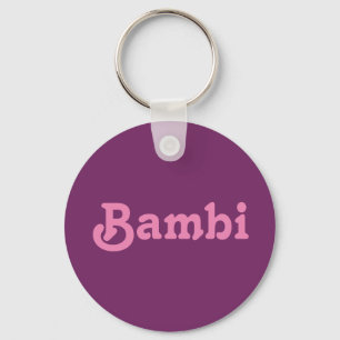 nyckelring Bambi