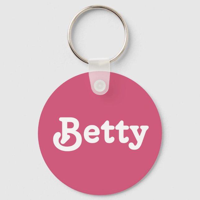 Nyckelring Betty (Framsida)