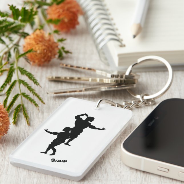 Nyckelring : Body Builder (Högra Framsidan)