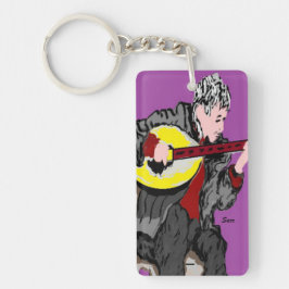 Nyckelring /Bouzouki Player