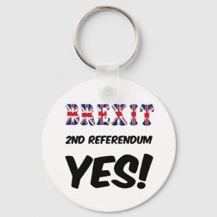 Nyckelring Brexit 2:a folkomröstningen Ja