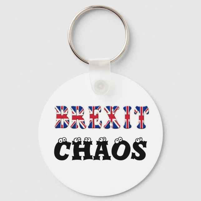 Nyckelring Brexit Chaos (Framsida)