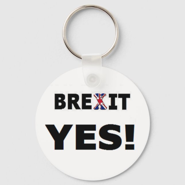 Nyckelring Brexit Yes (Framsida)