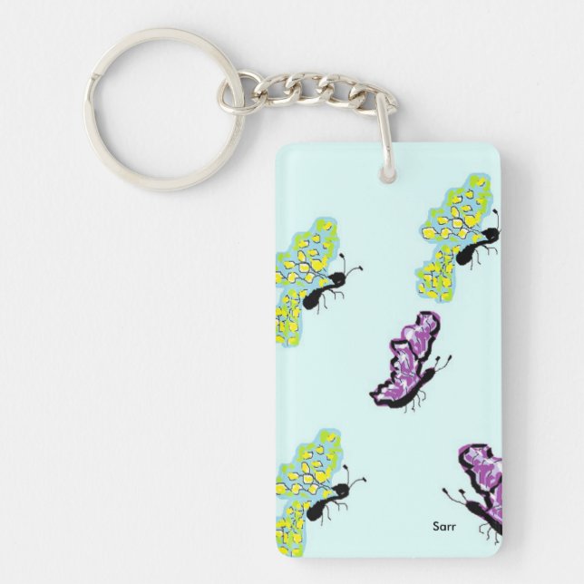 Nyckelring /Butterflies (Framsidan)