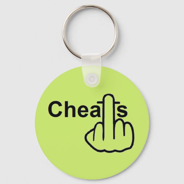 Nyckelring Cheats Flip (Framsida)