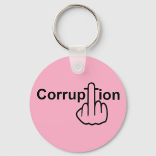 Nyckelring Corruption Sucks