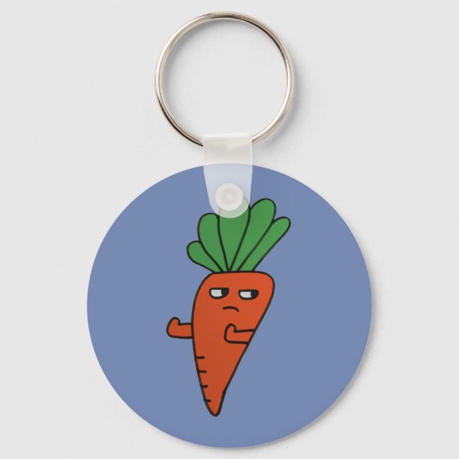Nyckelring Cranky Carrot (Framsida)