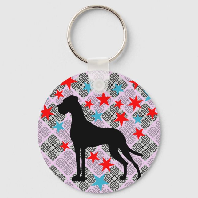 Nyckelring Dogge (Framsida)