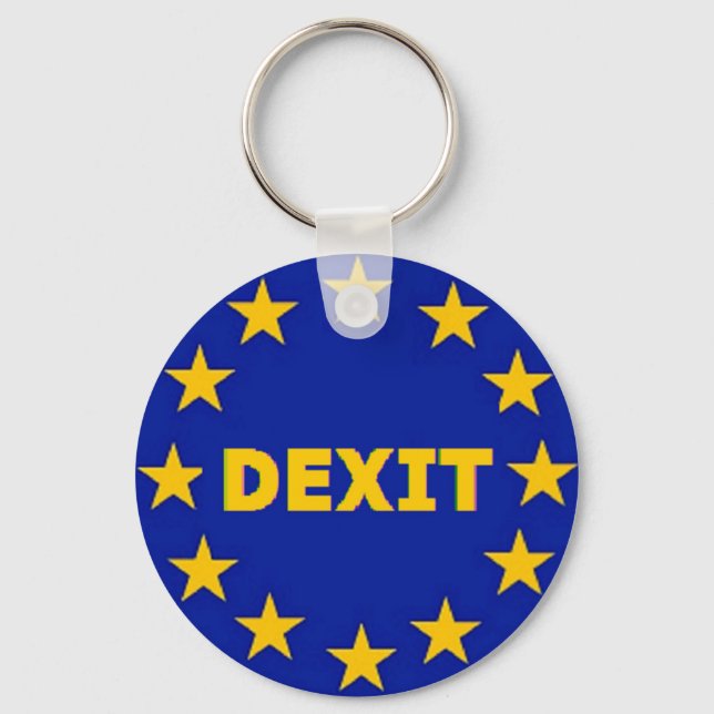 Nyckelring EU Dexit (Framsida)