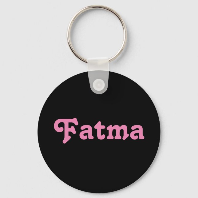 Nyckelring Fatma (Framsida)
