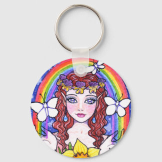Nyckelring Flower Fairy Fantasy av Ann Howard