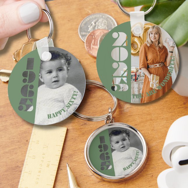 Nyckelring Född 1965 60-årspresent   (Skapare uppladdad)