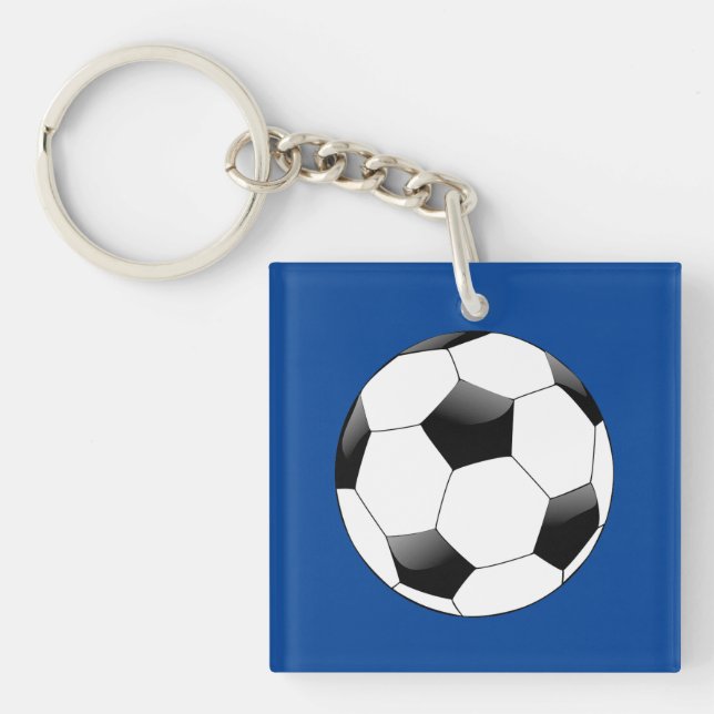 Nyckelring för akrylisk fotboll (Framsidan)