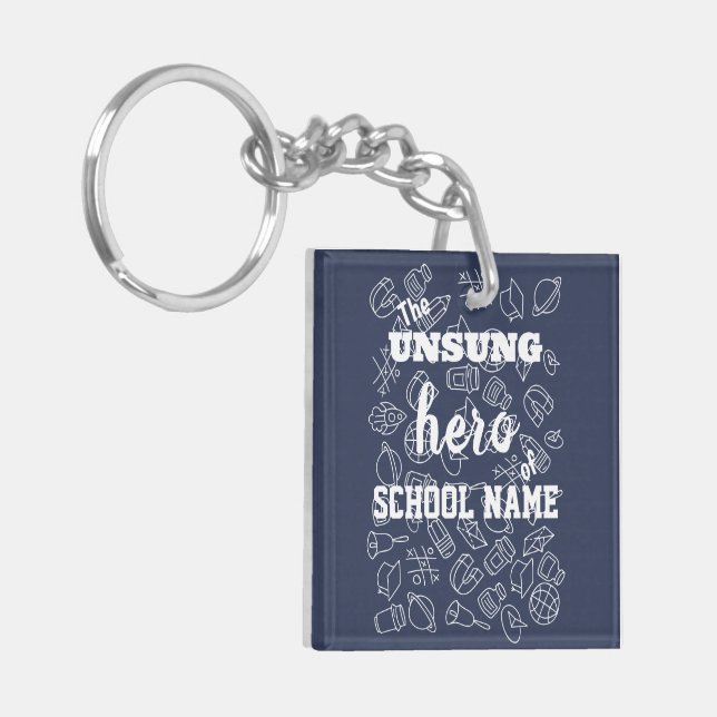 Nyckelring för anpassningsbarnas förvaringsinstitu (Vänstra Framsidan)