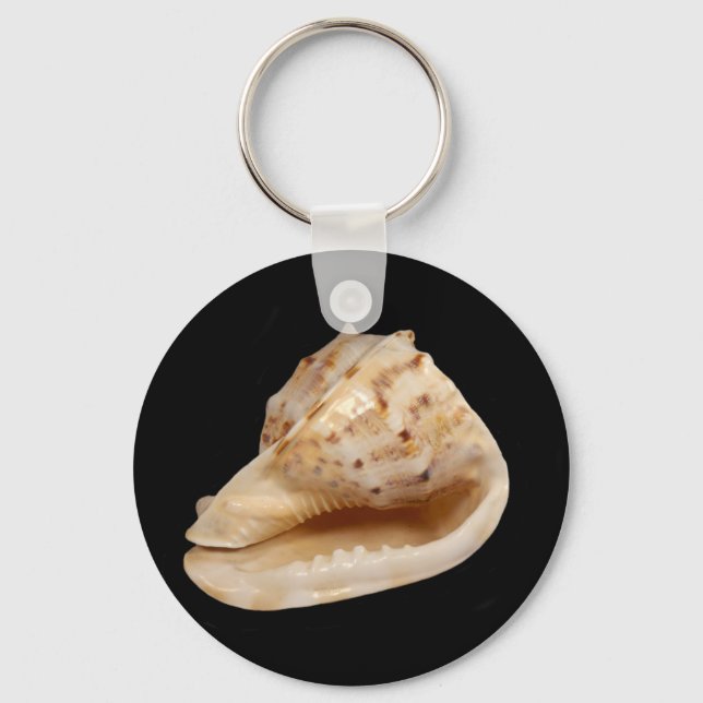 Nyckelring för Conch Snäcka (Framsida)