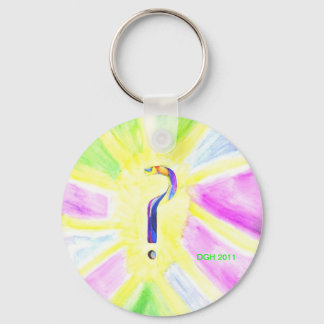 Nyckelring för frågetecken