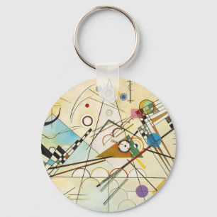 Nyckelring för Kandinsky sammansättning VIII