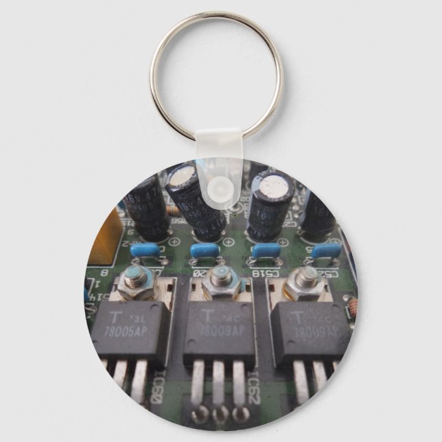 Nyckelring för krets-transistor (Framsida)
