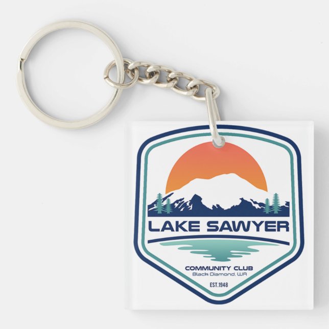 Nyckelring för Lake Sawyer Community Club (Framsidan)