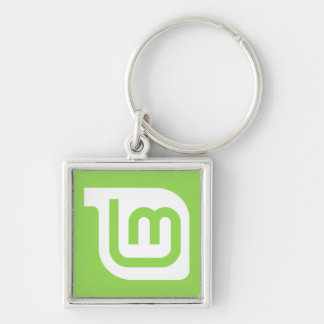 Nyckelring för LinuxMintlogotyp
