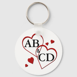 Nyckelring för mall för två hörningar