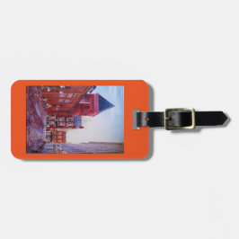 Nyckelring för märkre för bagagemärkrehandväska bagagebricka